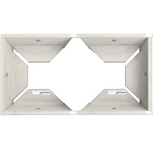 Garage préfabriquée en béton avec quatre murs