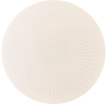 Plateau de table rond avec surface rainurée