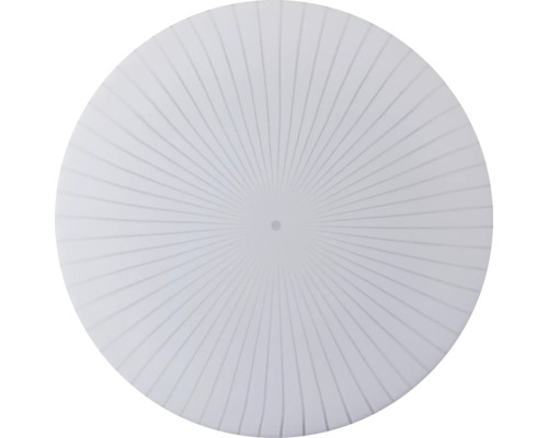 Plafonnier rond avec design côtelé