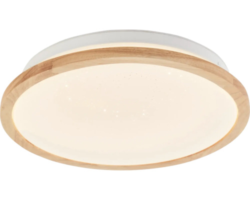 Plafonnier avec cadre en bois