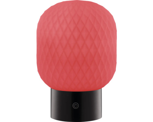 Dekorative Tischleuchte mit geometrischem Muster