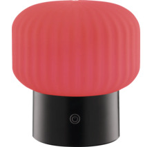 Tischleuchte mit rundem Schirm und Ein-/Ausschalter