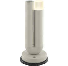 Tischleuchte mit zwei Säulen, eine mit Lichtelement