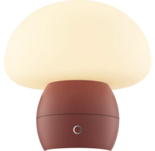 Pilzförmige Tischleuchte für den Innenbereich