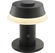 Schwarze LED-Tischleuchte für den Innenbereich