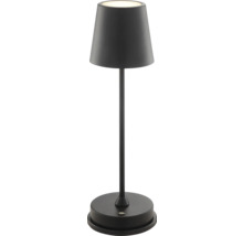 Schwarze Tischleuchte für den Innenbereich