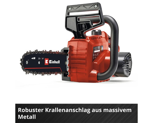 Tronçonneuse Einhell avec une longueur de lame de 25 centimètres