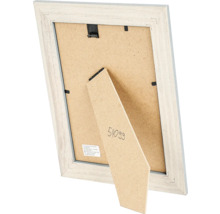 Rückseite eines Holzbilderrahmens