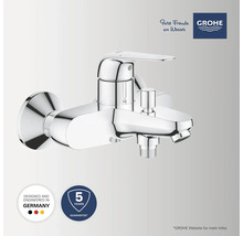 Mitigeur de douche apparent Grohe avec cinq ans de garantie