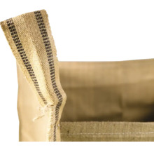 Sac de jute à rayures