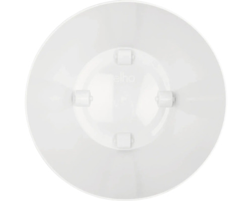 Logo Elho sur soucoupe pour pot de fleurs