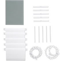 Store pliant avec accessoires pour le montage