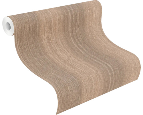 Rouleau de papier peint avec structure en bois