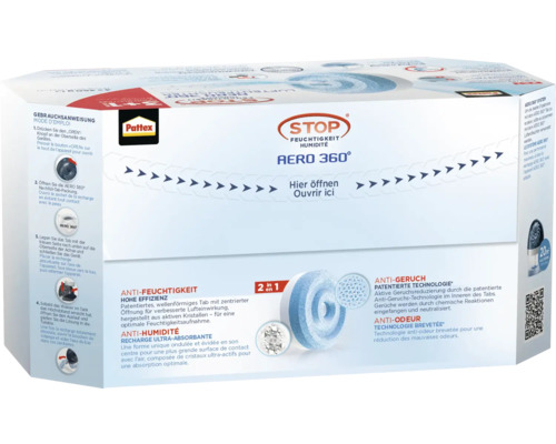 Henkel Pattex Luftentfeuchter Nachfüller – Ceresit CLAN4 Granulat, Für 20 M²
