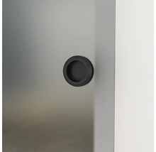 Poignée cuvette ronde pour porte coulissante