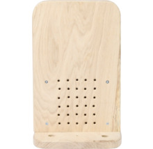 Étagère en bois avec trous pour montage mural