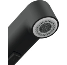 Vue détaillée d'une douchette de robinet de cuisine