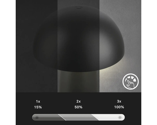 Tischleuchte mit einstellbarer Helligkeit