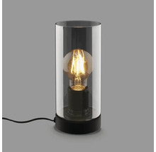 Tischleuchte mit Leuchtmittel hinter Glas