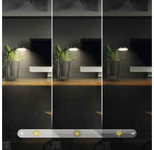 Illustration einer Schreibtischlampe mit einstellbarer Helligkeit