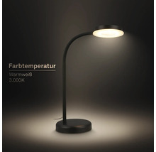 Schreibtischleuchte mit warmweissem Licht