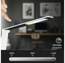 Dimmbare LED Schreibtischleuchte mit Touchfunktion zur Lichtsteuerung
