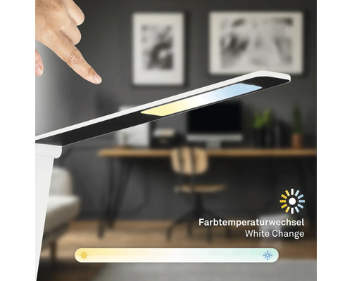 Schreibtischleuchte mit Farbwechsel fürs Büro