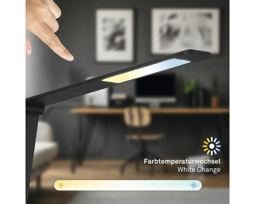 Schreibtischlampe mit Farbwechselfunktion