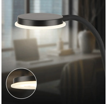 Schreibtisch mit einer Schreibtischleuchte