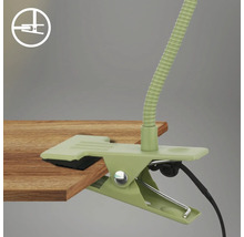 Tischklemme mit flexiblem Arm zur Befestigung einer Lampe