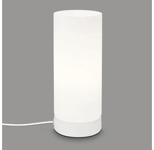 Zylindrische Tischleuchte aus Glas