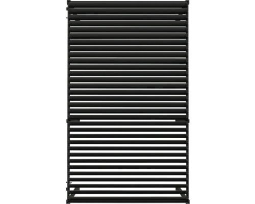 Pare-vue à lamelles horizontales