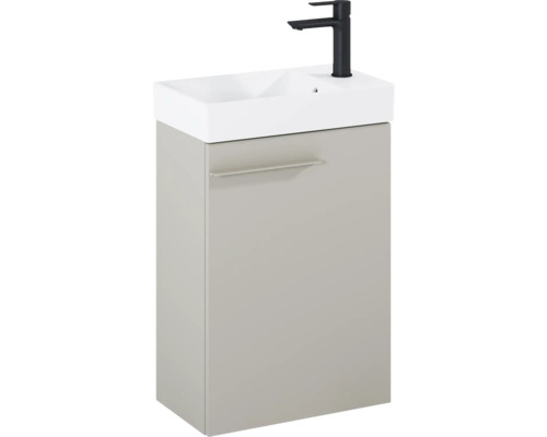 Meuble sous-lavabo avec lavabo et robinet