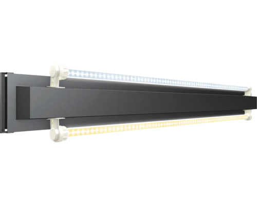 Lampe de culture LED avec deux rampes d'éclairage