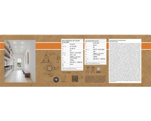 Informationen zu LED-Spots und Garantiebestimmungen