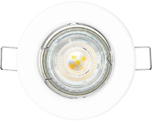 Deckeneinbaustrahler mit LED-Leuchtmittel