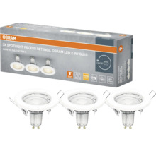 Osram Set mit drei LED Einbauspots für den Innenbereich