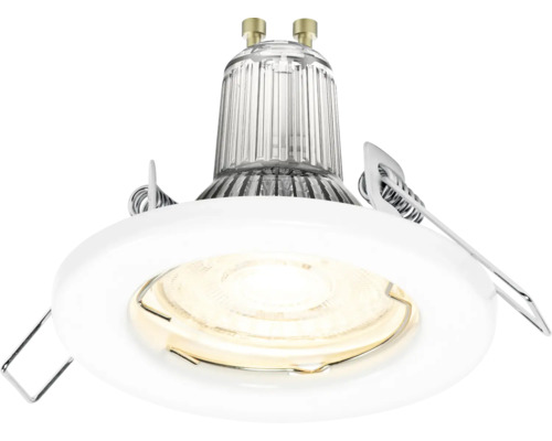 Einbaustrahler mit Glasaufsatz