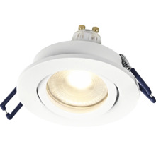 Weisse Deckeneinbauleuchte mit Leuchtmittel