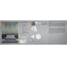 Produktinformationen für ein LED-Einbaustrahler Set