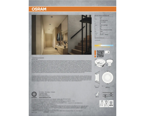 LEDVANCE Spot Set Press zur Raumbeleuchtung