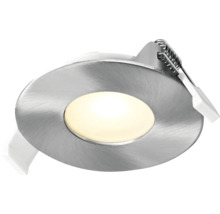 Einbaustrahler aus Metall mit LED-Leuchtmittel