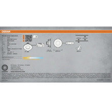 Technische Zeichnung LED Einbaustrahler Set Spezifikationen