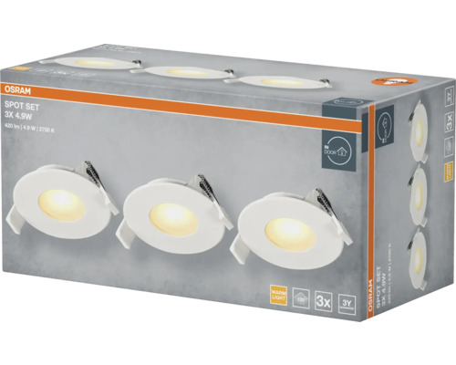 Osram Spot Set 3er-Pack für den Innenbereich