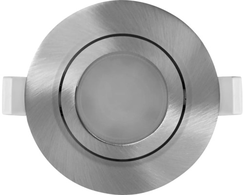 Runder Deckeneinbaustrahler aus Metall