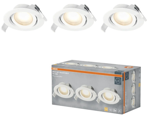 Osram Spot Set Adjustable 3er-Packung