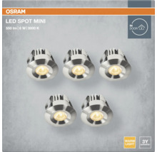 Fünf Osram LED-Mini-Spots für den Innenbereich
