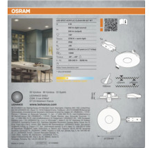 LEDVANCE LED Spot Acrylic Clean 6W 827 WT Produktdetails