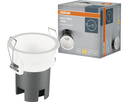 Osram Spot Twist Einbaustrahler 70 mm mit Verpackung