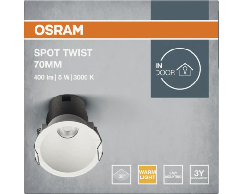 Osram Spot Twist 70 mm Innenraumleuchte